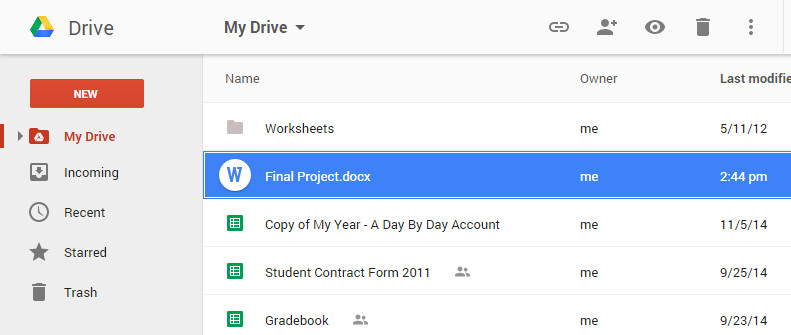 Tải lên Google Drive
