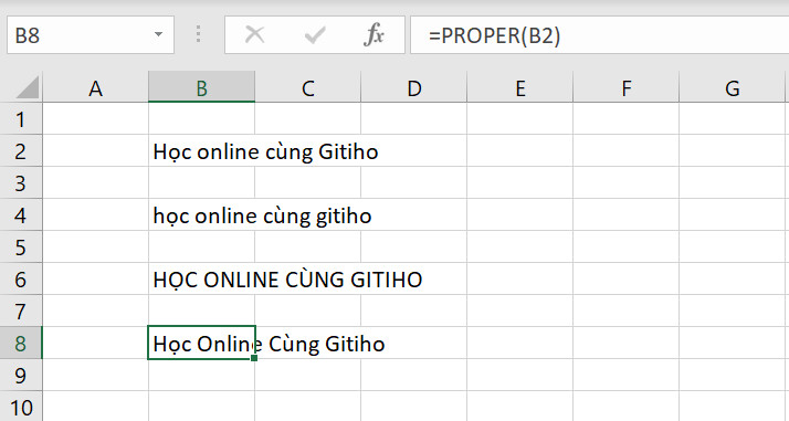 CÁCH SỬ DỤNG HÀM CHUYỂN FONT CHỮ TRONG EXCEL