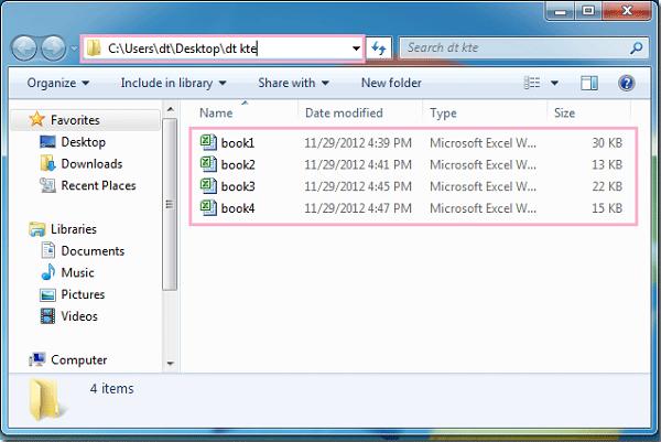 Cách gộp nhiều file Excel thành một file tổng hợp (kèm Code VBA)