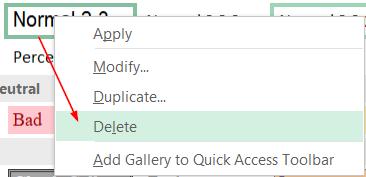 CÁCH XÓA CÁC ĐỊNH DẠNG THIẾT KẾ RÁC (DELETE STYLES) TRONG EXCEL PHIÊN BẢN 2010, 2013, 2016