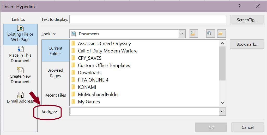 CÁCH TẠO HYPERLINK TRONG EXCEL