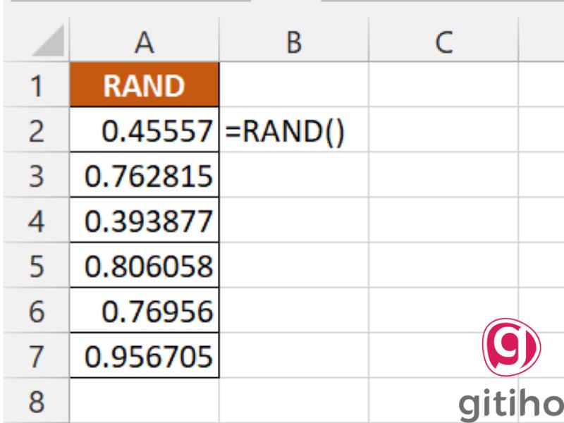 CÁCH TẠO DÃY SỐ NGẪU NHIÊN TRONG EXCEL VÀ CÁCH ĐỔI ĐUÔI FILE EXCEL