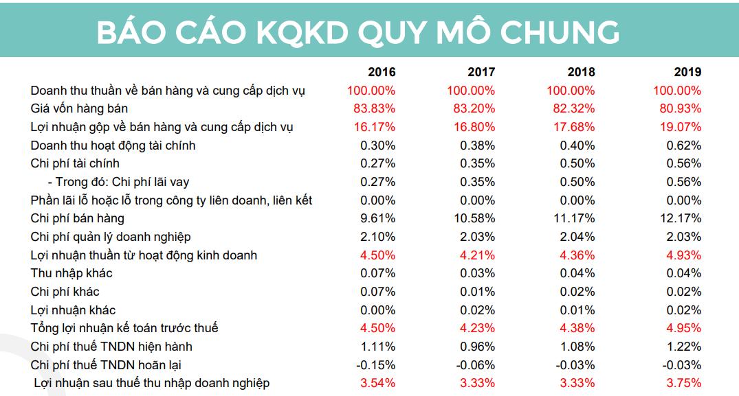 Các công cụ phân tích Báo cáo tài chính - Công cụ phân tích dọc và phân tích chi tiết