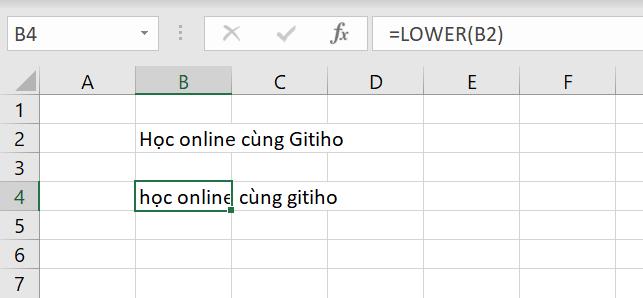CÁCH SỬ DỤNG HÀM CHUYỂN FONT CHỮ TRONG EXCEL