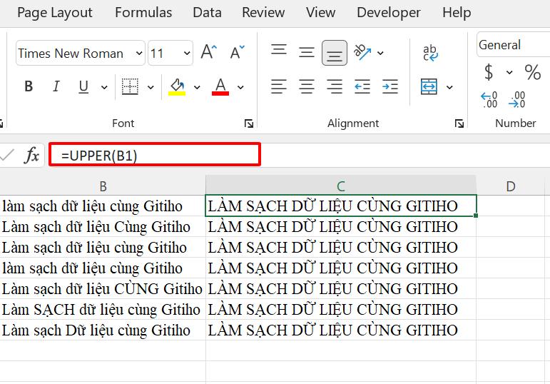 Tổng hợp các phương pháp đơn giản làm sạch dữ liệu trong Excel