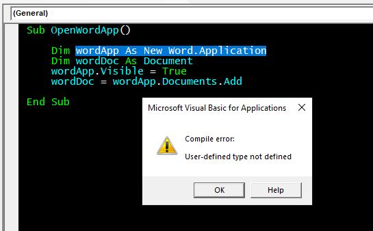 Cách sử dụng hàm CreateObject để thiết lập tham chiếu trong VBA Excel