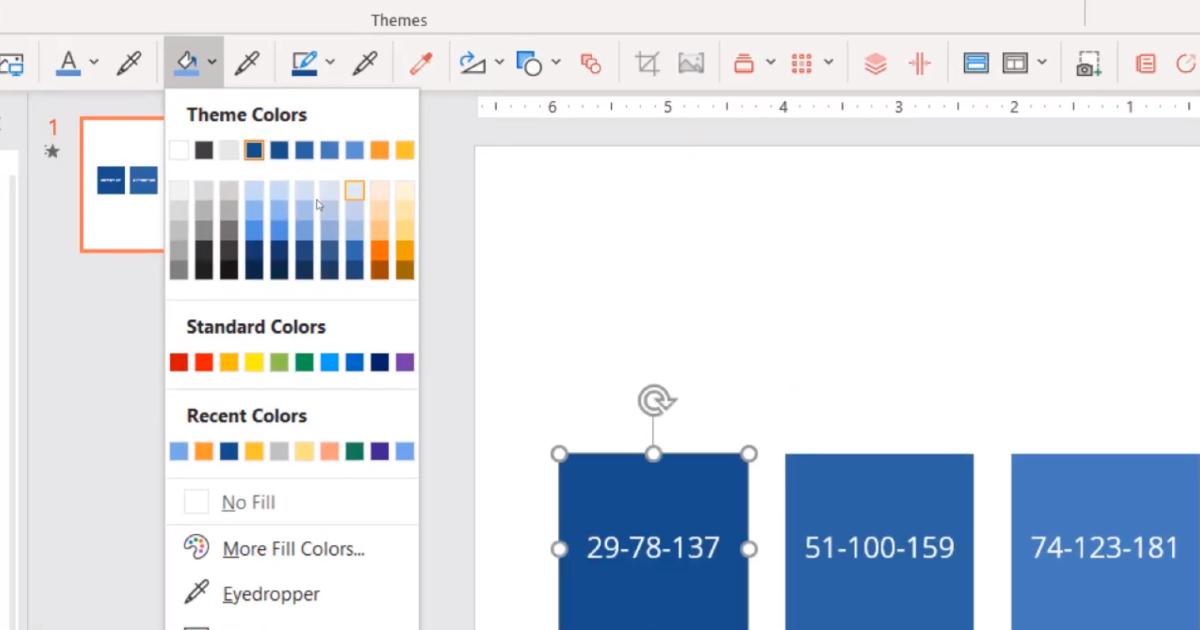 Cách sử dụng màu sắc khi thiết kế slide trên Powerpoint - Phần 2: Bảng màu