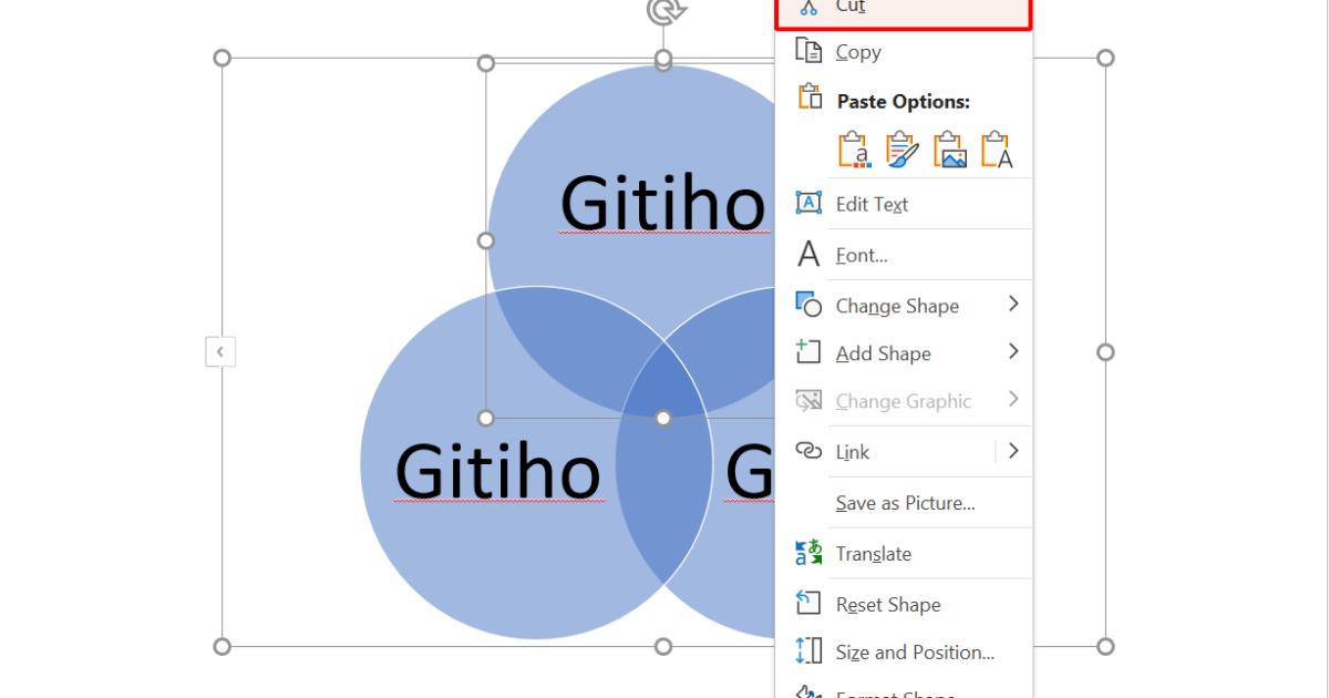 Hướng dẫn tạo biểu đồ Venn độc đáo trong PowerPoint