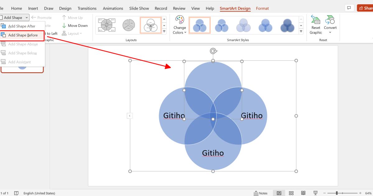 Hướng dẫn tạo biểu đồ Venn độc đáo trong PowerPoint