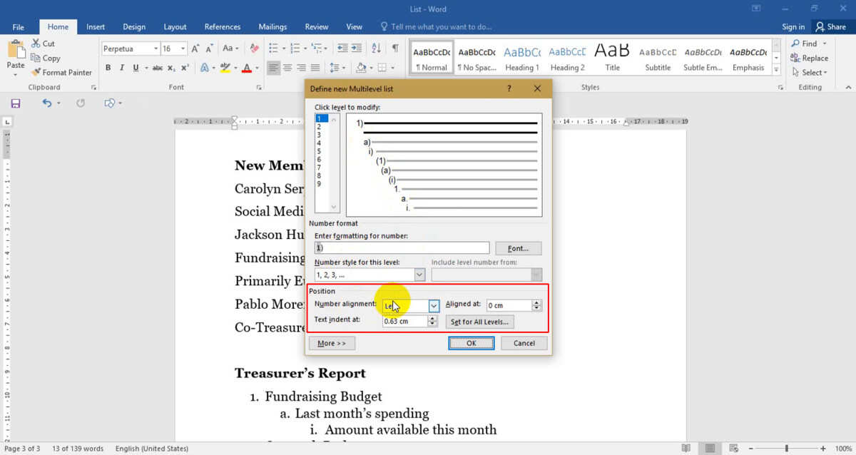 Đánh dấu (bullet) và đánh số (numbering) tự động trong Word