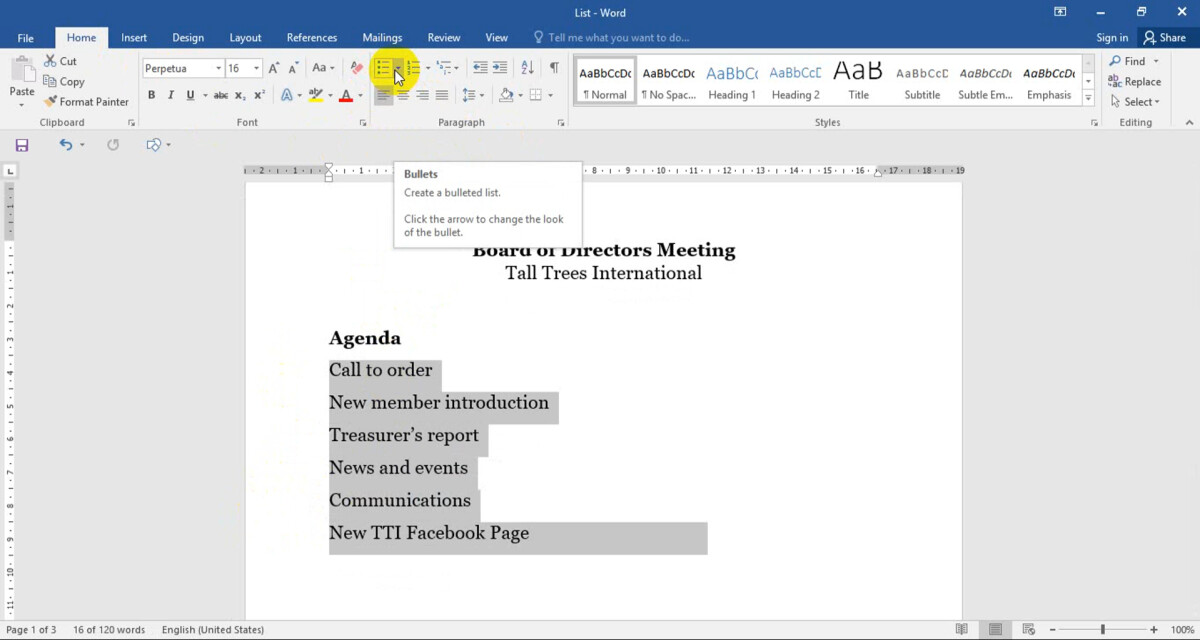 Đánh dấu (bullet) và đánh số (numbering) tự động trong Word