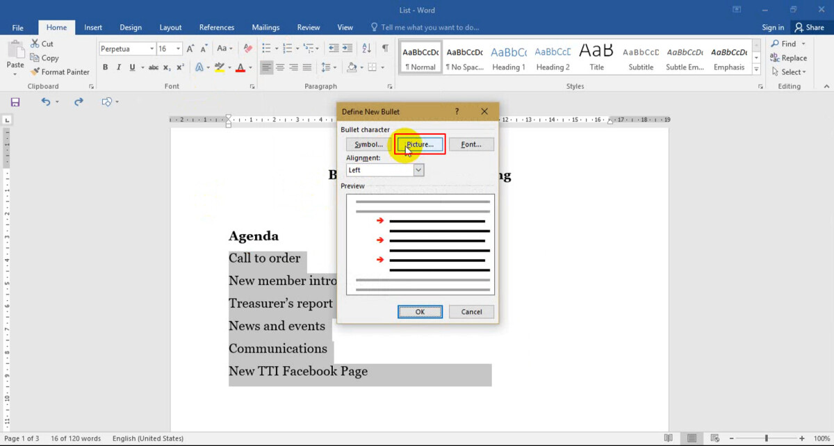 Đánh dấu (bullet) và đánh số (numbering) tự động trong Word