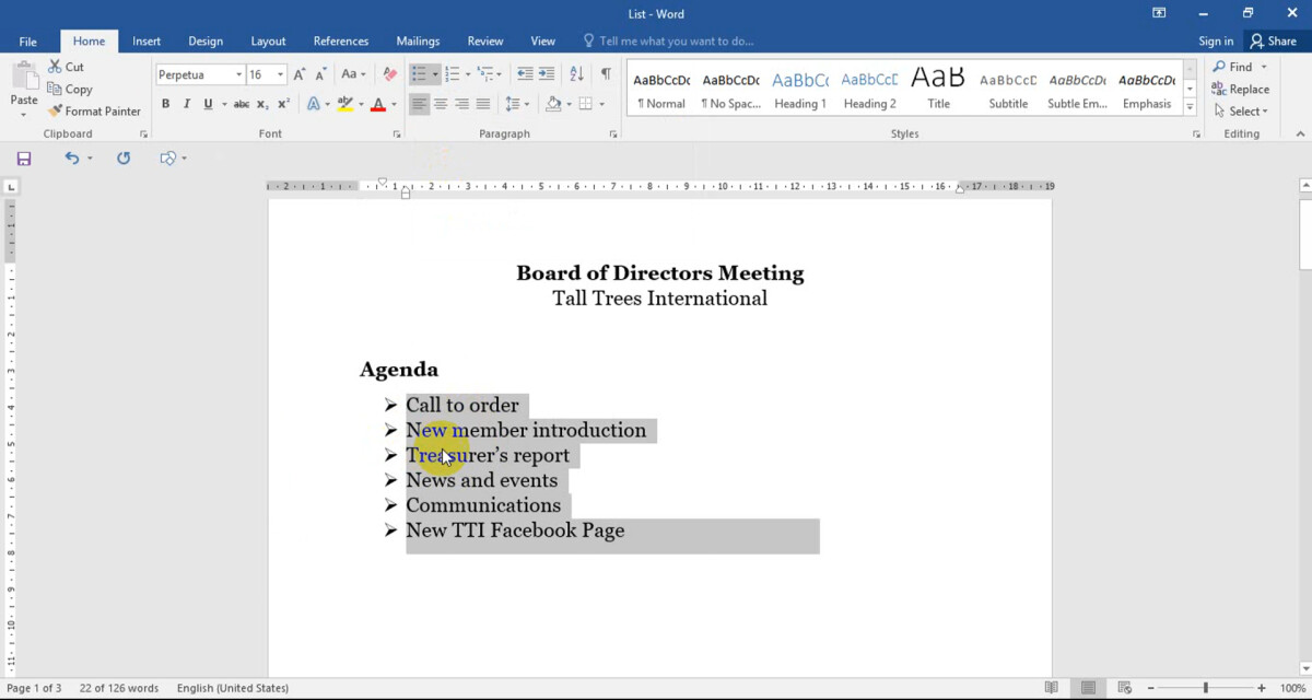 Đánh dấu (bullet) và đánh số (numbering) tự động trong Word