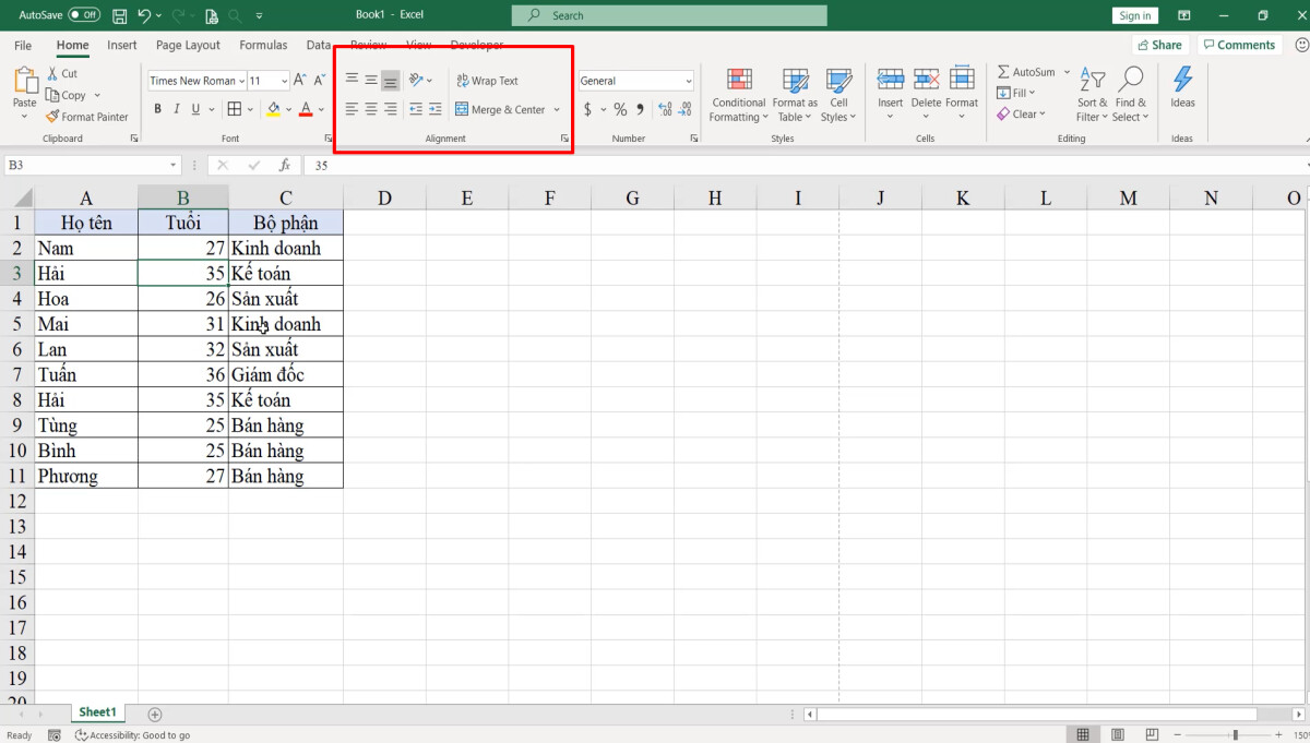 Tìm hiểu về thanh công cụ Excel: chức năng các thẻ trên thanh công cụ