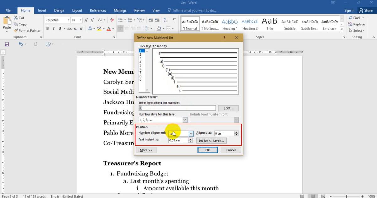 Đánh dấu (bullet) và đánh số (numbering) tự động trong Word