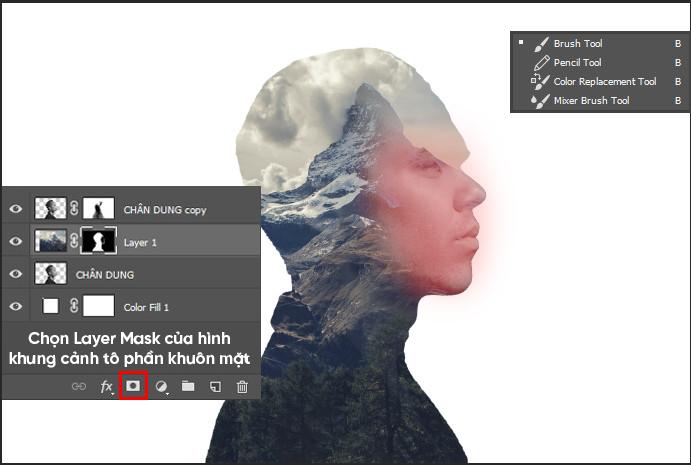 Cách tạo hiệu ứng Double Exposure (chồng ảnh) trong Photoshop dưới 5 phút