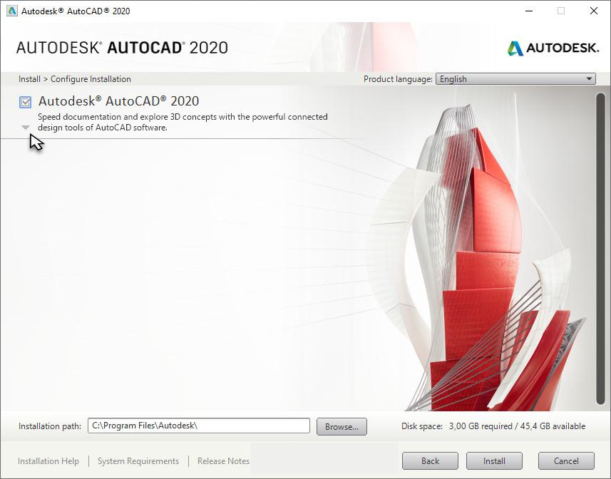 Hướng dẫn cài đặt AutoCAD 2020 một phát được luôn của Gitiho