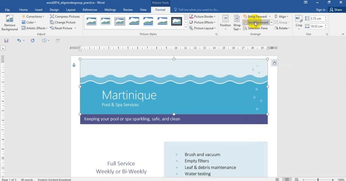 Căn chỉnh, sắp xếp, nhóm các đối tượng khi soạn thảo văn bản với Word