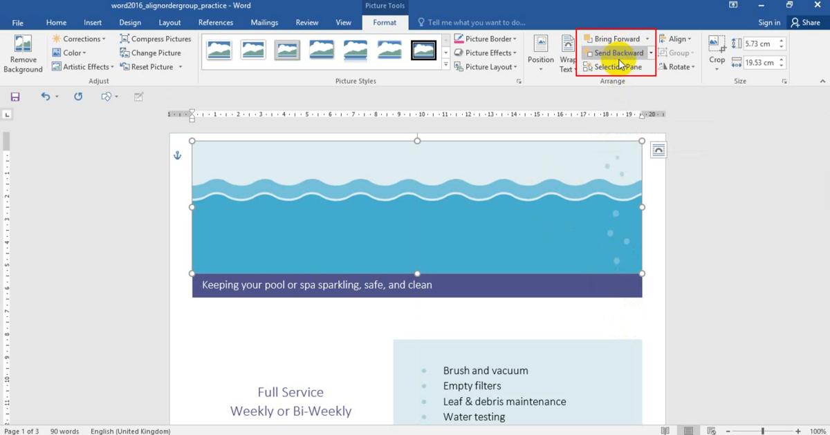 Căn chỉnh, sắp xếp, nhóm các đối tượng khi soạn thảo văn bản với Word