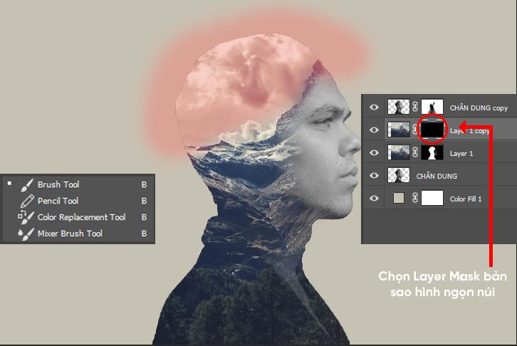 Cách tạo hiệu ứng Double Exposure (chồng ảnh) trong Photoshop dưới 5 phút