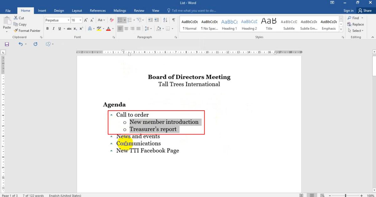 Đánh dấu (bullet) và đánh số (numbering) tự động trong Word