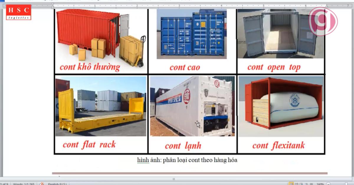 Cách phân loại hàng hóa theo Container trong xuất nhập khẩu