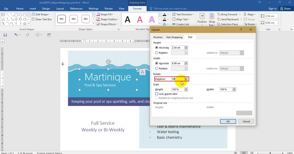 Căn chỉnh, sắp xếp, nhóm các đối tượng khi soạn thảo văn bản với Word