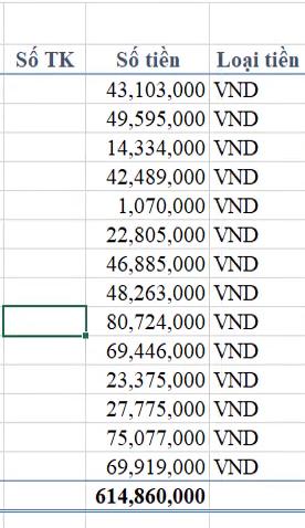 Luyện tập về định dạng bảng dữ liệu Excel và sử dụng công cụ Cell styles