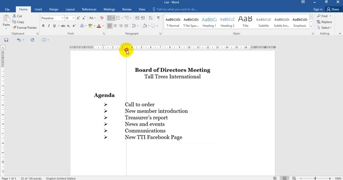 Đánh dấu (bullet) và đánh số (numbering) tự động trong Word