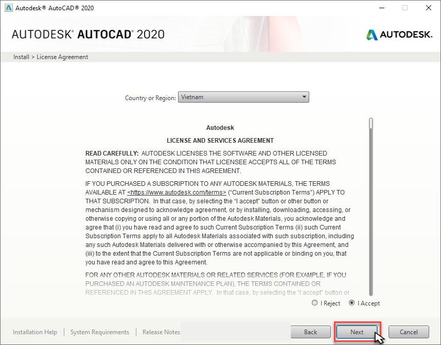 Hướng dẫn cài đặt AutoCAD 2020 một phát được luôn của Gitiho