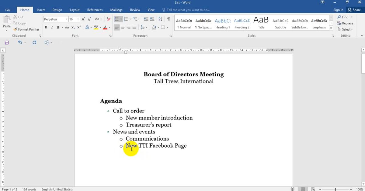 Đánh dấu (bullet) và đánh số (numbering) tự động trong Word