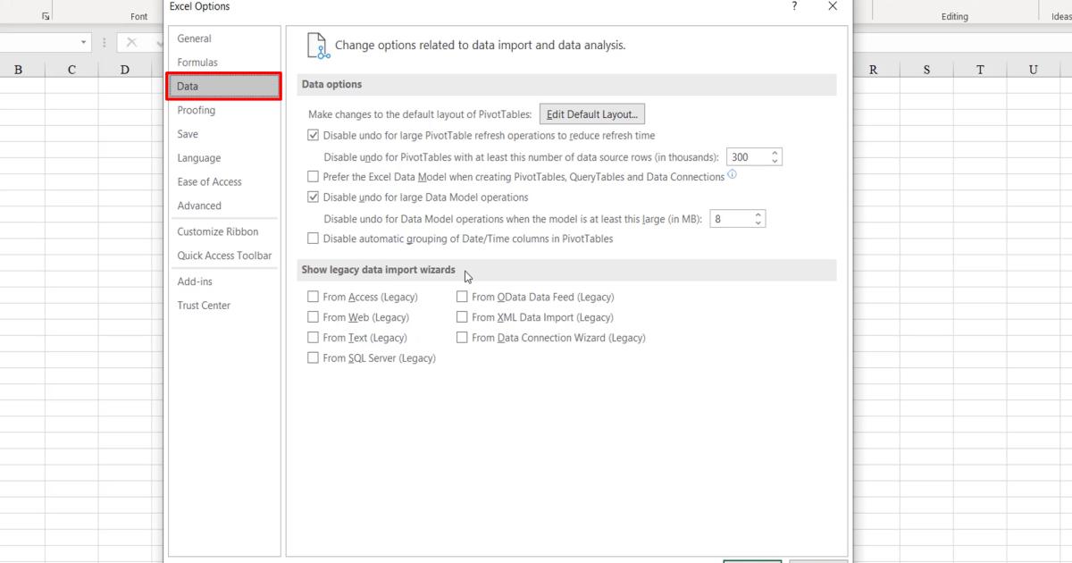 Tìm hiểu về Tùy chỉnh trong Excel và những thiết lập thường gặp