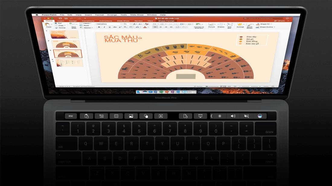 Những điểm khác biệt giữa Office trên Macbook và Windows