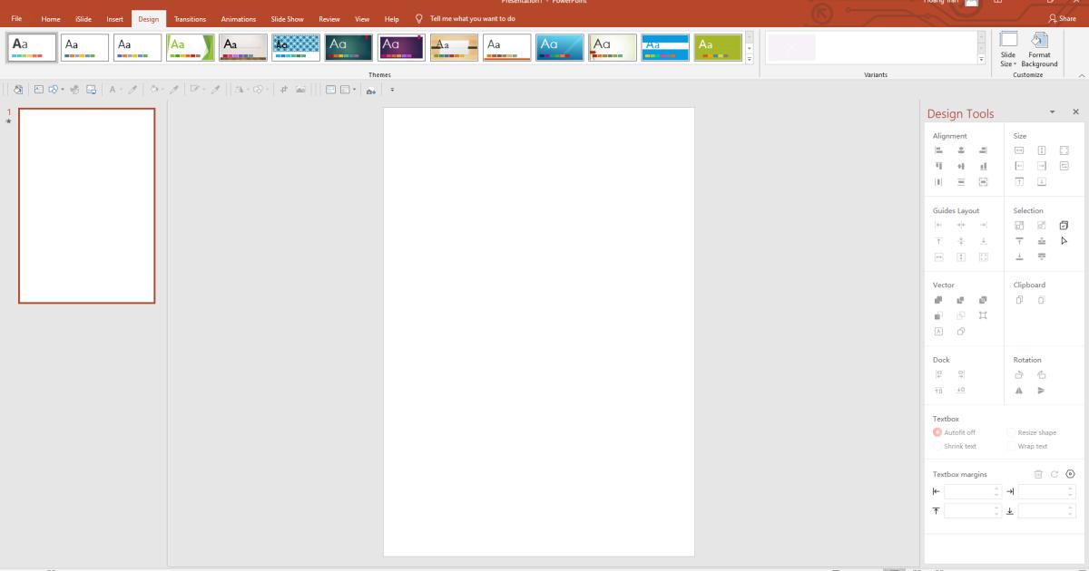 Cách tư duy về các thẻ lệnh trên PowerPoint