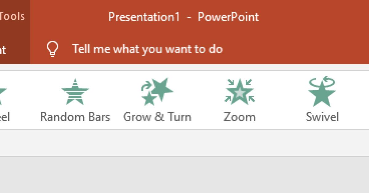 Cách tư duy về các thẻ lệnh trên PowerPoint