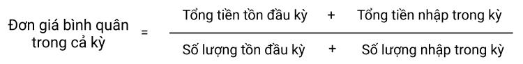 Cách thực hiện công thức bình quân gia quyền trên Excel