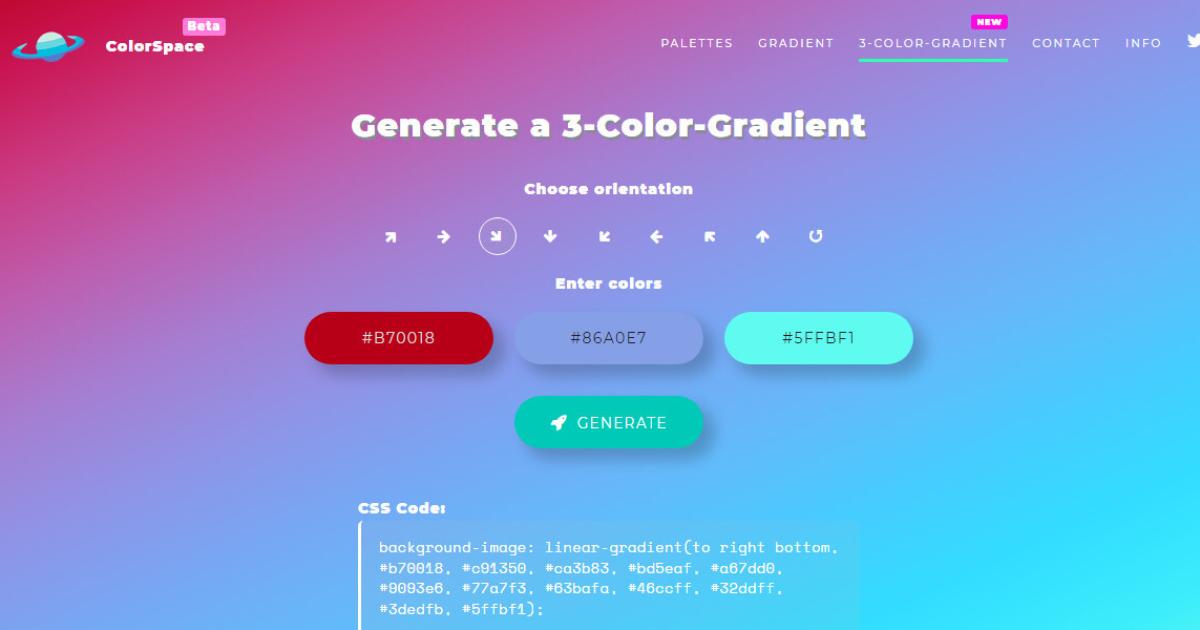 5 trang web phối màu thiết kế đồ họa hoàn toàn miễn phí