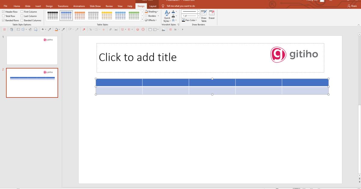 Thủ thuật Powerpoint với Slide Master
