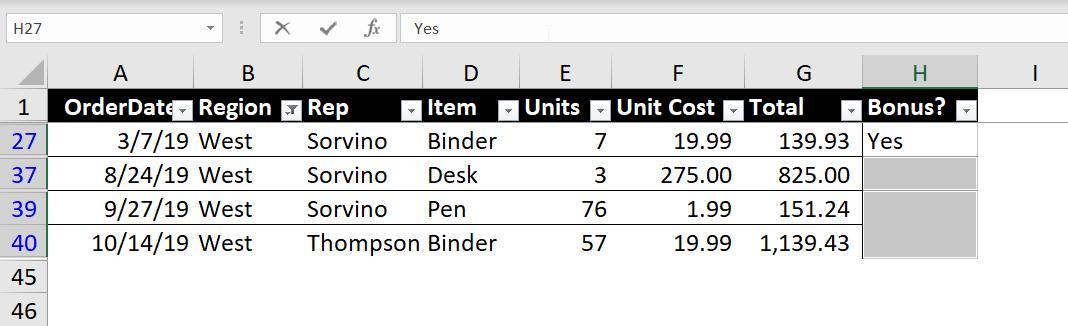 Cách dán dữ liệu hoặc điền công thức vào ô trong Excel mà không bị ẩn