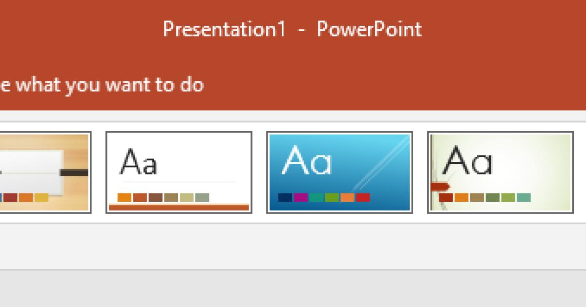 Cách tư duy về các thẻ lệnh trên PowerPoint