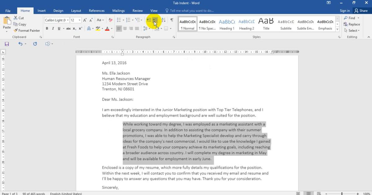 Khái niệm đoạn văn, thụt lề, căn lề, dấu đoạn, ngắt dòng - Phần 1