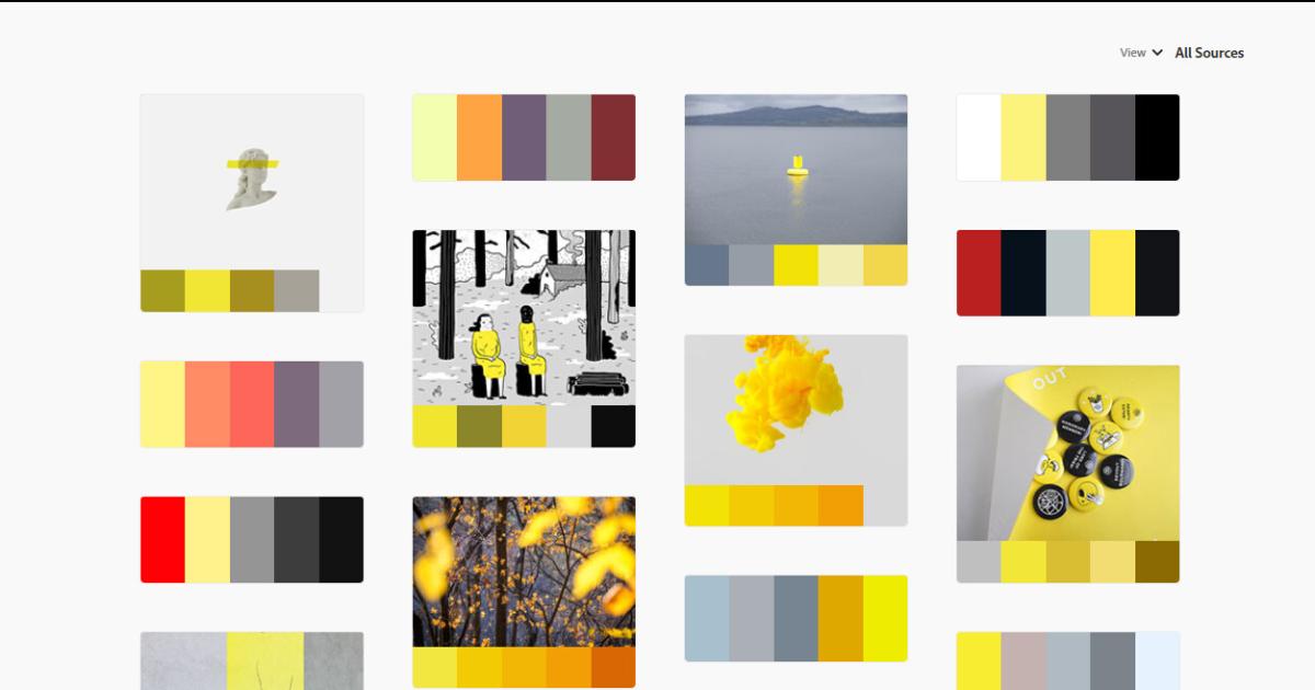 5 trang web phối màu thiết kế đồ họa hoàn toàn miễn phí