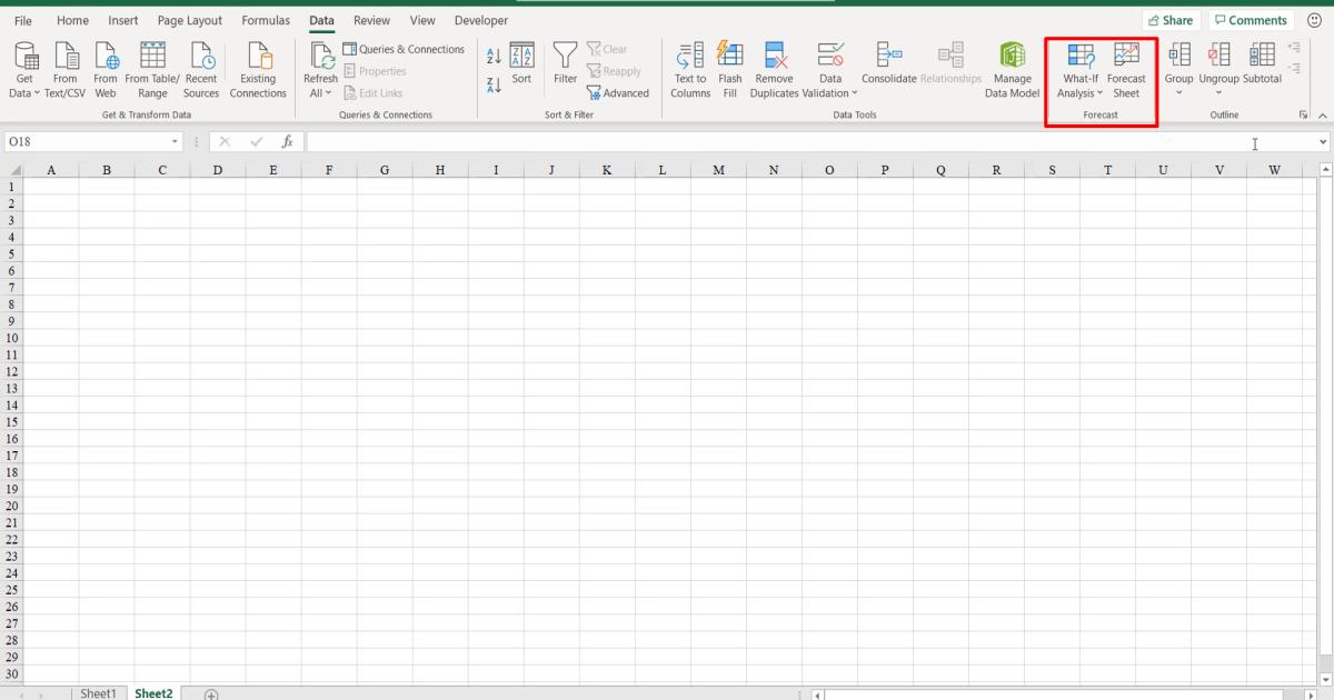 Tìm hiểu về thanh công cụ Excel: chức năng các thẻ trên thanh công cụ