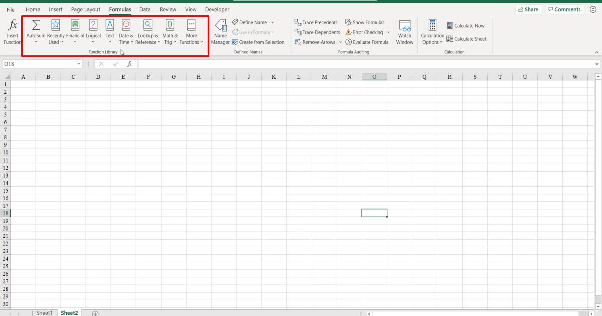 Tìm hiểu về thanh công cụ Excel: chức năng các thẻ trên thanh công cụ