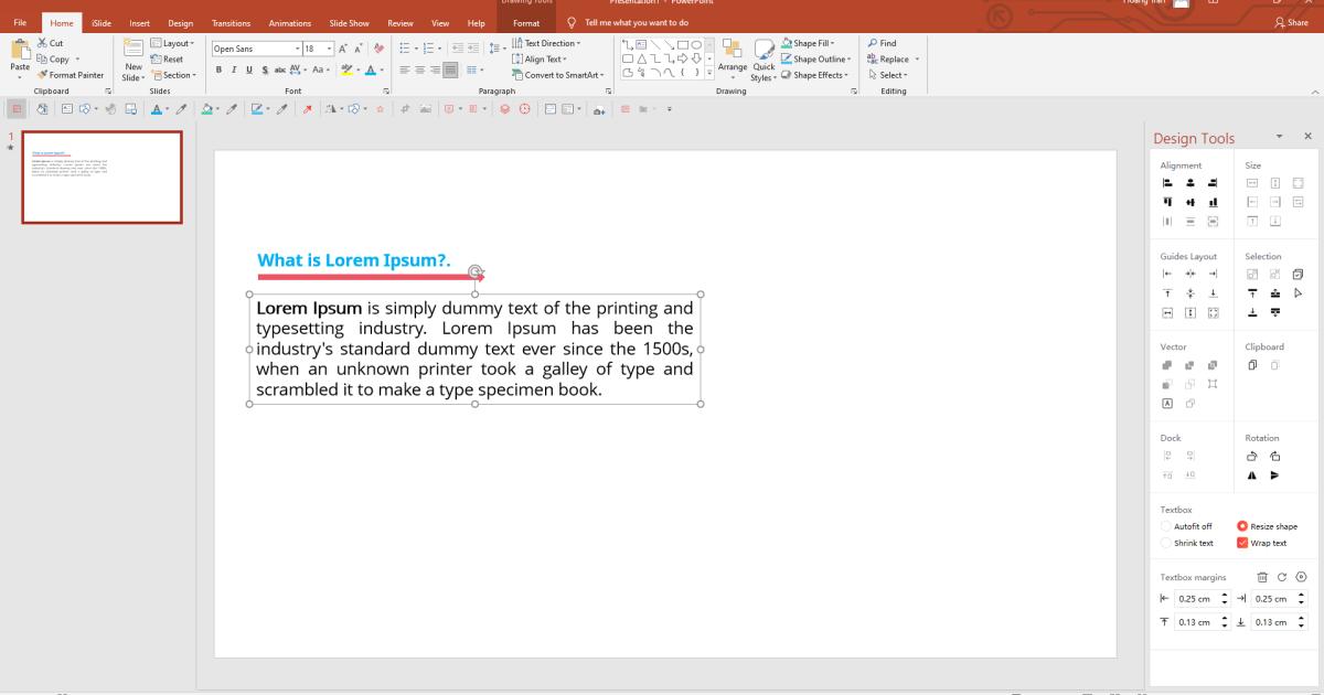 Sử dụng phím Alt trong Powerpoint để tăng tốc độ làm việc