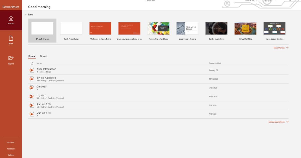 Cách tư duy về các thẻ lệnh trên PowerPoint