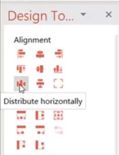 Căn gióng tự động trong Powerpoint