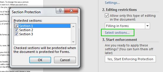 Cách khoá văn bản trong Word