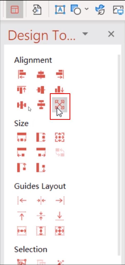 Căn gióng tự động trong Powerpoint