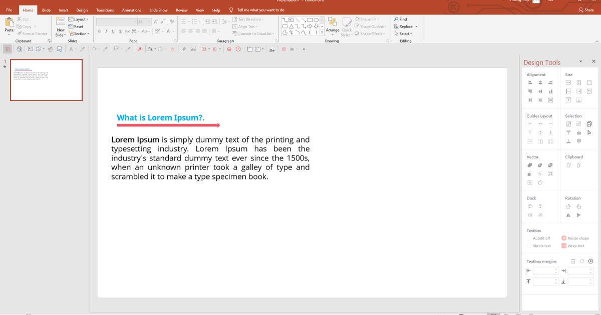 Sử dụng phím Alt trong Powerpoint để tăng tốc độ làm việc